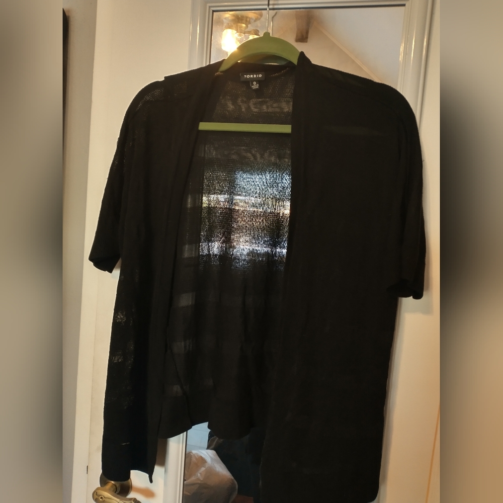 Open front cardigan